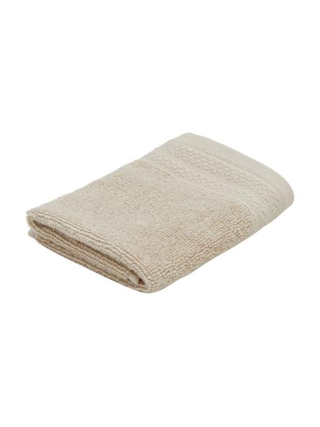 Ręcznik z bawełny organicznej Premium, różne rozmiary, Beżowy, Ręcznik do rąk, S 50 x D 100 cm