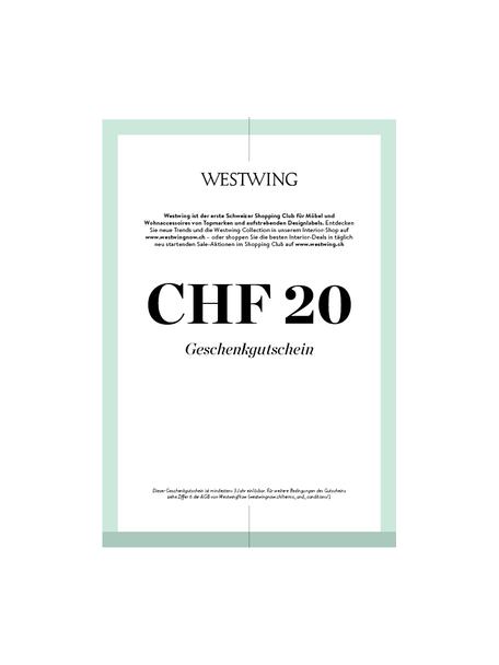 Gutscheine Zum Ausdrucken Online Kaufen Westwingnow Ch