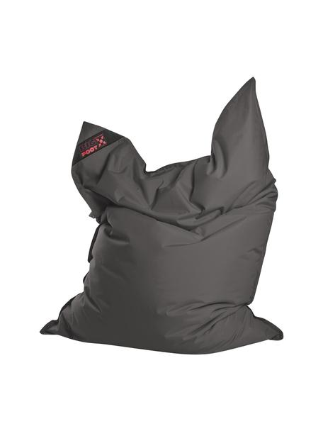 Grand fauteuil poire Scuba, Anthracite, larg. 130 x haut. 170 cm