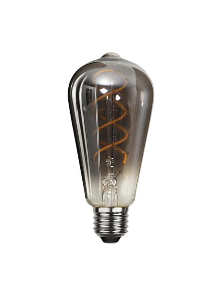 Žárovka E27, 80 lm, teplá bílá, 1 ks, Černá, transparentní, Ø 6 cm, V 14 cm