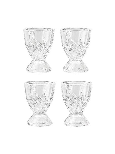 Eierbecher Harvey, 4 Stück, Glas, Transparent, Ø 5 x H 7 cm