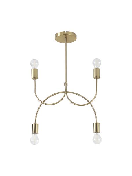 Plafondlamp Bea, Goudkleurig, B 49 x H 69 cm