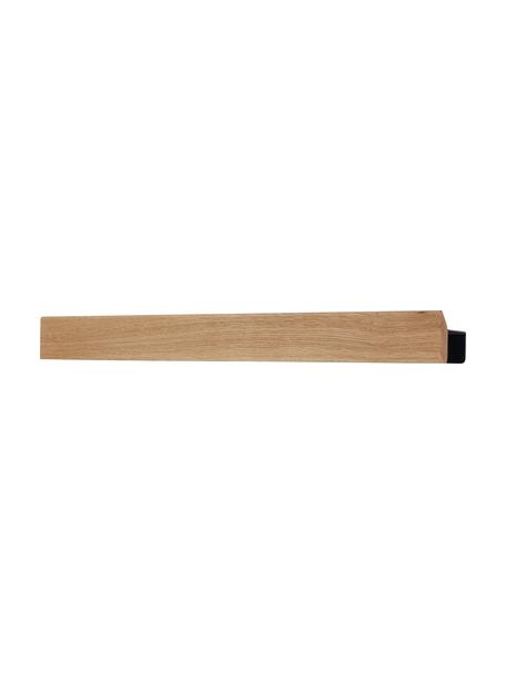 Listwa magnetyczna Flex, Jasne drewno naturalne, czarny, S 60 x W 6 cm
