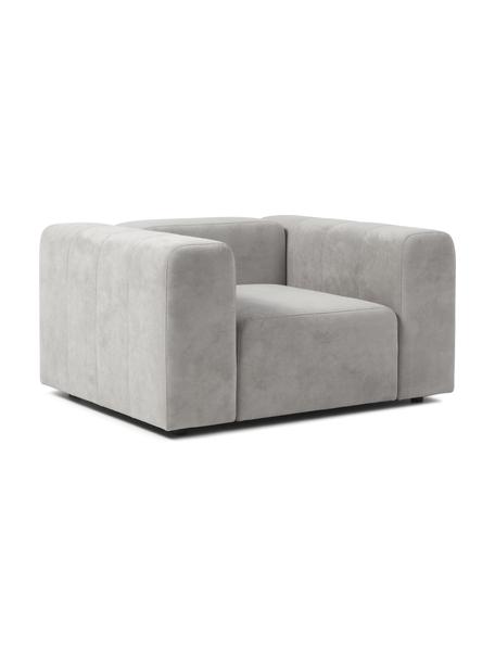 Sessel Lena, Bezug: Webstoff (88% Polyester, , Gestell: Kiefernholz, Schichtholz,, Beine: Kunststoff, Webstoff Silbergrau, B 134 x T 106 cm