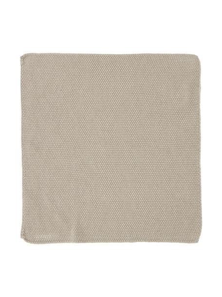 Torchons en coton Soft, 3 pièces, 100 % coton, Beige, larg. 29 x long. 30 cm