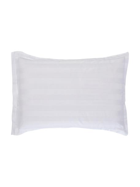 Fundas de almohada de satén Willa, 2 uds., Blanco, An 50 x L 70 cm