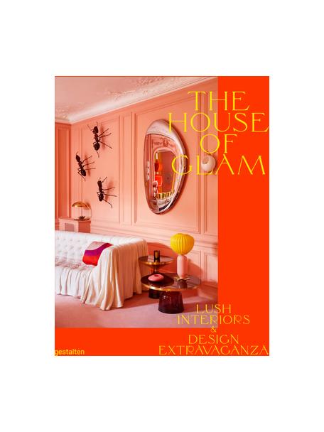 Geïllustreerd boek The House of Glam, Papier, Rood, B 24 x L 30 cm