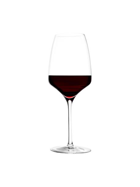 Copas de vino tinto de cristal Experience, 6 uds., Cristal, Transparente, Ø 8 x Al 23 cm, 450 ml