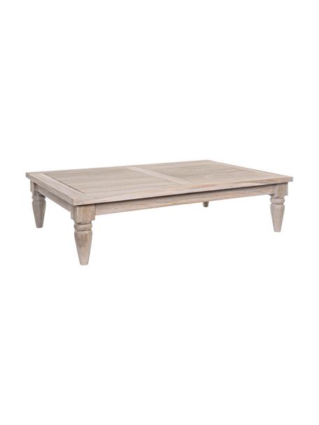 Stolik kawowy z drewna tekowego Bali, Drewno tekowe z certyfikatem FSC, Drewno tekowe, S 120 x W 30 cm
