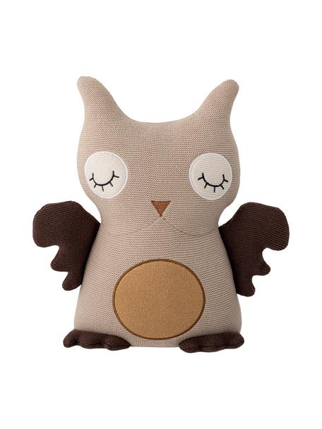 Peluche Hiep, Funda: 100% algodón, Marrón, beige, An 35 x Al 32 cm