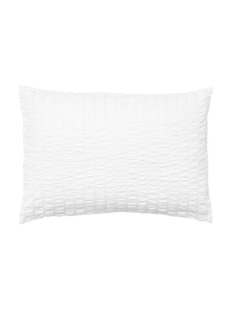 Fundas de almohada de algodón Esme, 2 uds., Reverso: Renforcé Densidad de hilo, Blanco, An 50 x L 70 cm