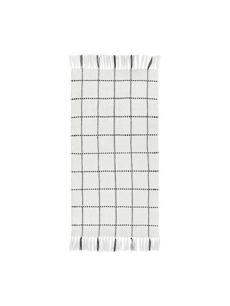 In- & outdoor vloerkleed Prague met franjes, 100% polyester, GRS-gecertificeerd

Het materiaal dat in dit product wordt gebruikt, is getest op schadelijke stoffen en gecertificeerd volgens STANDARD 100 door OEKO-TEX®, 11-62055, Shirley., Wit, zwart, B 80 x L 150 cm (maat XS)