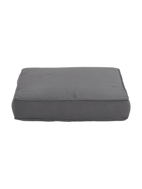 Cuscino sedia alto in cotone grigio scuro Zoey 2 pz, Rivestimento: 100% cotone, Grigio scuro, Larg. 40 x Lung. 40 cm