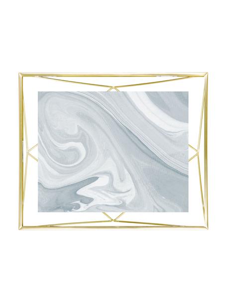 Portafoto dal design in 3D Prisma, Cornice: acciaio, Ottone, 20 x 25 cm