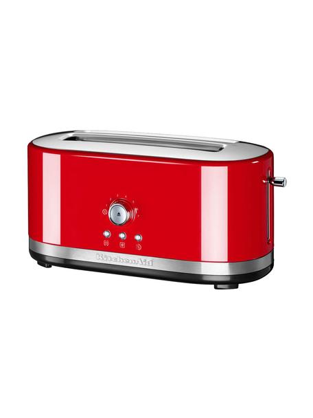 Langschlitz-Toaster KitchenAid, Gehäuse: Aluminiumdruckguss, Edels, Rot, B 42 x H 20 cm