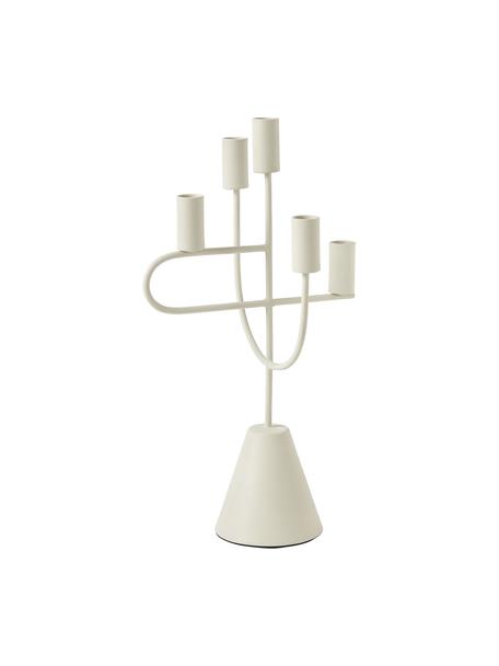 Kerzenhalter Reem aus Metall, Metall, beschichtet, Beige, B 22 x H 41 cm