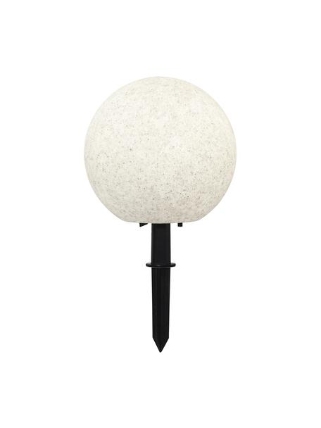 Lampada da terra a LED con spina Gardenlight, Paralume: plastica, Bianco, nero, Ø 40 x Alt. 38 cm
