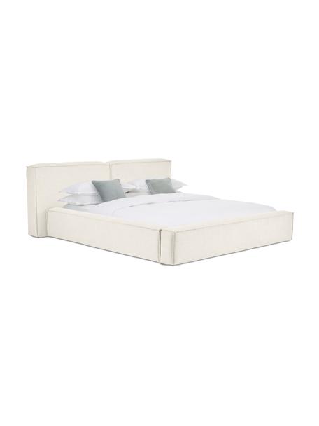 Čalouněná postel Lennon, Béžová, Š 180 cm, D 200 cm
