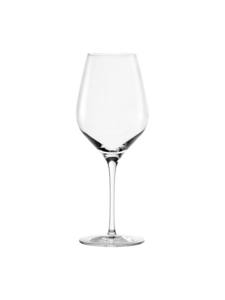 Kristallen wijnglazen Exquisit, 6 stuks, Kristalglas, Transparant, Ø 7 x H 25 cm, 645 ml