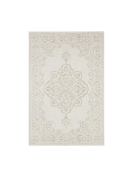 Vnitřní a venkovní koberec ve stylu vintage Tilos, 100% polypropylen, Odstíny béžové, Š 160 cm, D 230 cm (velikost M)