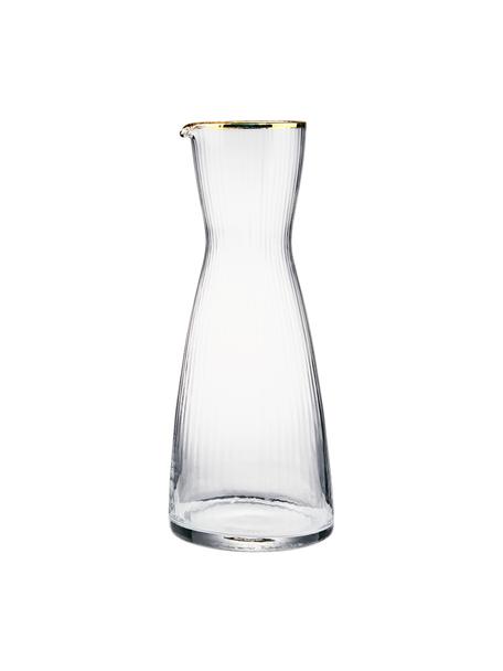 Carafe à eau en verre Twenties, 1 l, Transparent