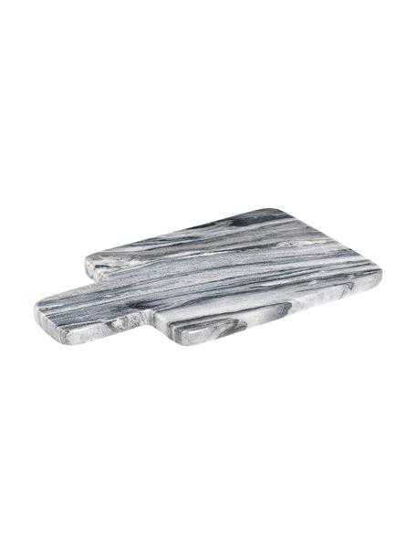 Marmor-Schneidebrett Adam, L 30 cm, Marmor, Grau, marmoriert, L 30 x B 17 cm