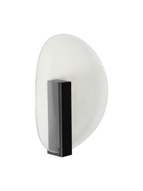 LED-Außenwandleuchte Laredo, Lampenschirm: Kunststoff, Schwarz, Transparent, B 23 x H 32 cm