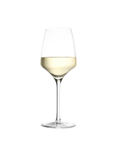 Krištáľové poháre na biele víno Experience, 6 ks, Krištáľové sklo, Priehľadná, Ø 8 x V 21 cm, 350 ml