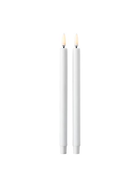 Candele bastone a LED Uyuni Lighting 2 pz, Materiale sintetico, Bianco, Ø 1 x Alt. 20 cm