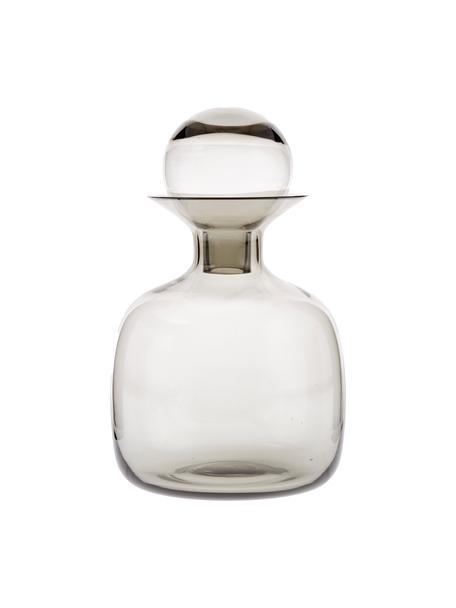 Bottiglia fatta a mano in vetro grigio Colored, 1.5 L, Vetro, Grigio trasparente, Alt. 25 cm