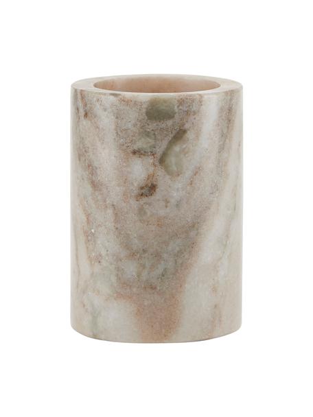 Portaspazzolino in marmo Jona, Marmo, Beige, Ø 7 x Alt. 10 cm