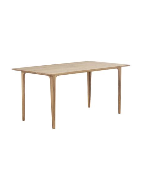 Stół do jadalni z litego drewna dębowego Archie, Lite drewno dębowe, olejowane 
100% drewno FSC pochodzące ze zrównoważonej gospodarki leśnej, Drewno dębowe, S 180 x G 90 cm
