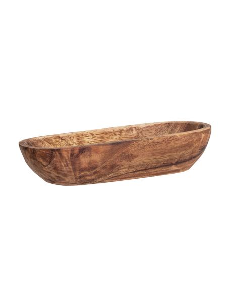 Miska do serwowania z drewna akacjowego Evely, Drewno akacjowe, Brązowy, D 24 x S 8 cm