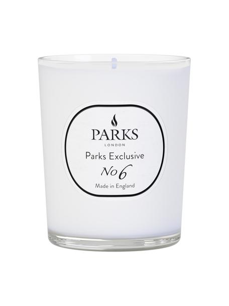 Vela perfumada Parks Exclusive No. 6 (lima & limón), Recipiente: vidrio lechoso, Naranja, blanco, Ø 8 x Al 9 cm