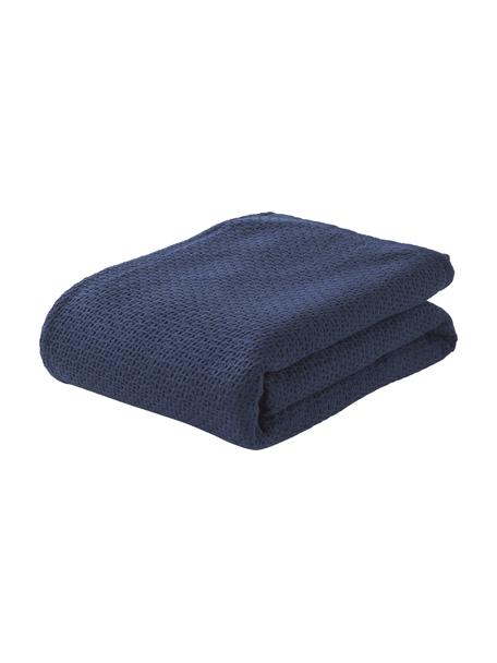 Waffelpiqué-Tagesdecke Levana, 100% Baumwolle
 
Das in diesem Produkt verwendete Material ist schadstoffgeprüft und zertifiziert nach OEKO-TEX Standard 100 – Textile by OEKO-TEX® , CITEVE, 5763CIT., Marineblau, B 180 x L 250 cm