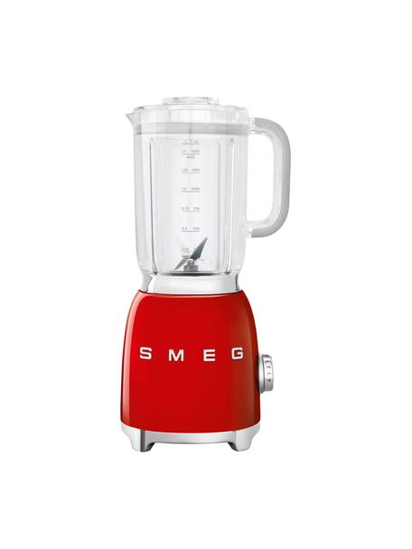 Standmixer 50's Style, Gehäuse: Aluminiumdruckguss, lacki, Rot, glänzend, B 20 x H 40 cm