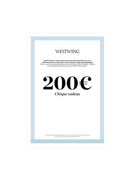 Chèque cadeau à imprimer, Chèque cadeau numérique, après réception du paiement, vous recevrez un e-mail avec le lien vers votre bon. Enregistrez simplement le fichier PDF et imprimez, Blanc, bleu, 200