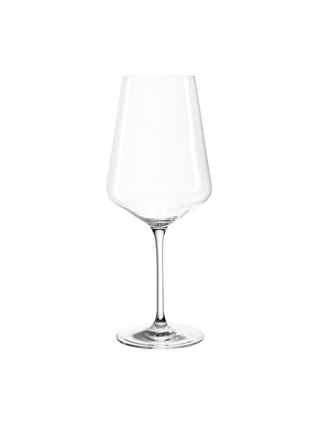 Set 6 bicchieri vino rosso Puccini, Vetro di cristallo, Trasparente, Ø 11 x Alt. 26 cm, 750 ml