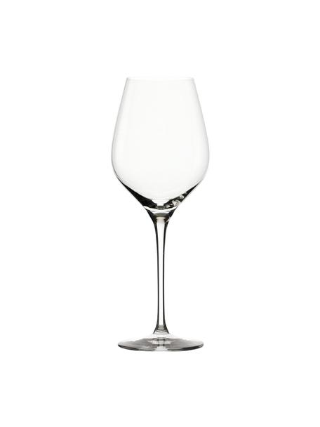 Copas de vino tinto de cristal Exquisit, 6 uds., Cristal, Transparente, Ø 7 x Al 24 cm, 480 ml