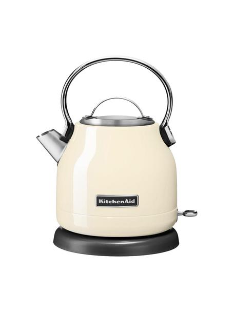 Wasserkocher Classic, Edelstahl, Cremeweiß, glänzend, B 23 x H 26 cm