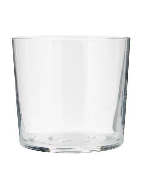 Poháre na vodu z tenkého skla Gio, 6 ks, Sklo, Priehľadná, Ø 8 x V 7 cm, 310 ml