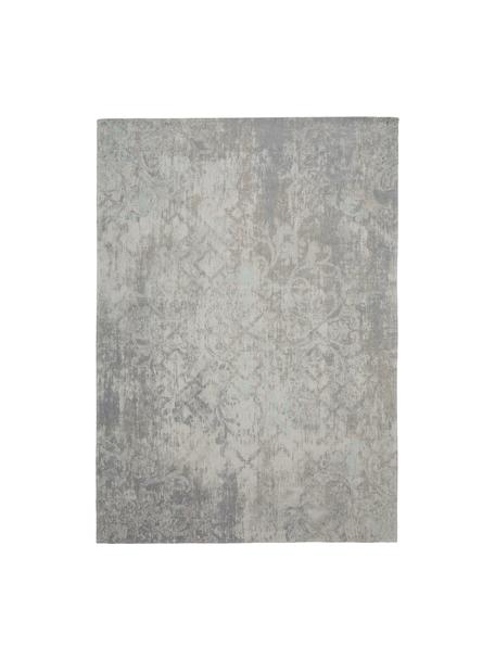 Tappeto vintage in ciniglia color grigio-beige Babylon, Grigio, beige, Larg. 140 x Lung. 200 cm (taglia S)