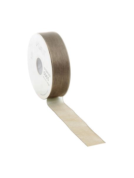 Nastro regalo Origo, Poliestere, Marrone, Larg. 3 x Lung. 5000 cm