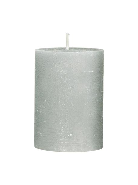 Ručně vyrobená svíčka Rustic, Parafín, Světle šedá, Ø 7 cm, V 15 cm