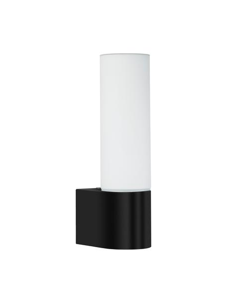 Nástenná lampa do kúpeľne Cosenza, Čierna, biela, Š 6 x H 10 cm