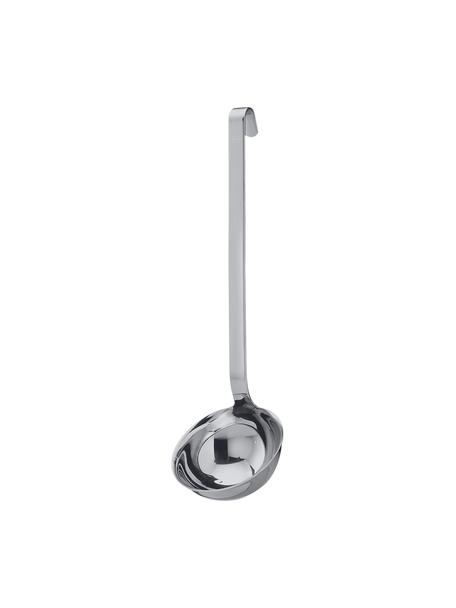 Edelstahl-Schöpflöffel Hook mit Haken, Edelstahl 18/10, Silberfarben, matt, L 30 cm