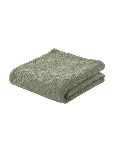 Gestructureerde katoenen bedsprei Panra, 100% katoen

Het predicaat “Duurzaam” is gebaseerd op informatie die de leverancier over het product verstrekt.
Het materiaal dat in dit product wordt gebruikt, is getest op schadelijke stoffen en gecertificeerd volgens OEKO-TEX Standard 100 - Textiel door OEKO-TEX®, CITEVE, 5763CIT., Groen, B 230 x L 250 cm