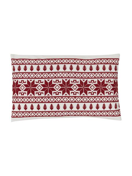 Poszewka na poduszkę Fenna, 100% bawełna, Czerwony, S 30 x D 50 cm