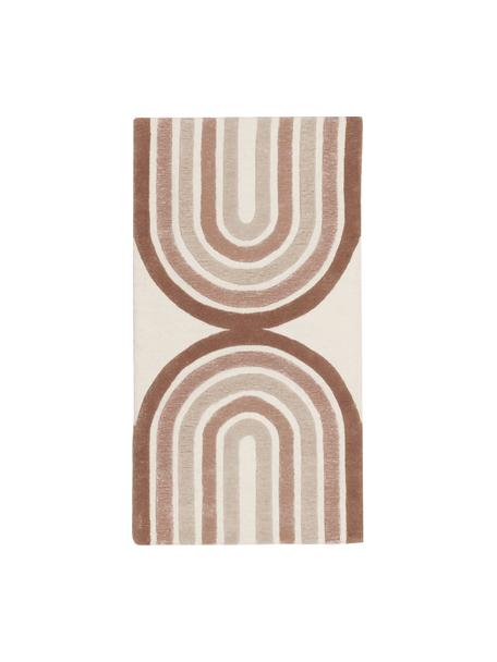 Ručne tuftovaný koberec s nízkym vlasom Jules, Béžová, Š 160 x D 230 cm (veľkosť M)