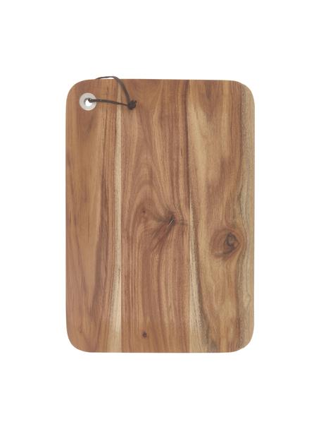 Deska do krojenia z drewna akacjowego Acacia, Drewno akacjowe, Drewno akacjowe, D 33 x S 23 cm